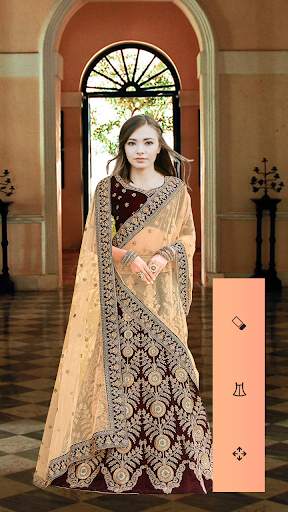 Bridal Lehenga Choli Photo Editor 6 تصوير الشاشة