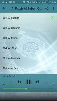 Al Fateh Muhammad Zubair Full Quran MP3 Offline screenshot 2