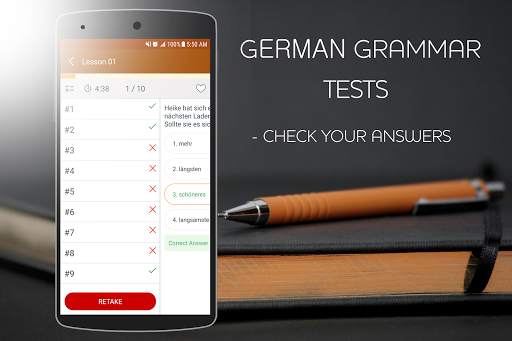 German Grammar Test screenshot 6