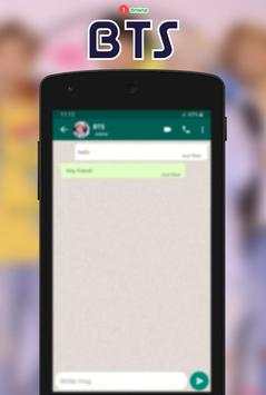 Chat Talk With BTS 3 تصوير الشاشة
