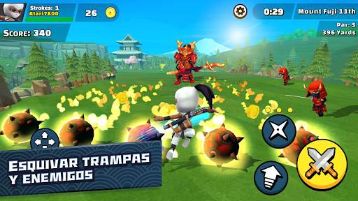 Ninja Golf ™ screenshot 3
