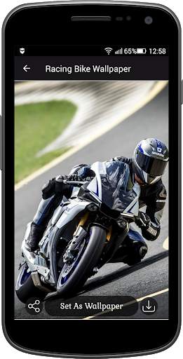 Racing Bike Wallpaper screenshot 4