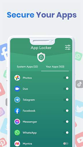 App Lock - Lock Apps, Fingerprint & Password Lock screenshot 2