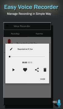 Easy Voice Recorder screenshot 4