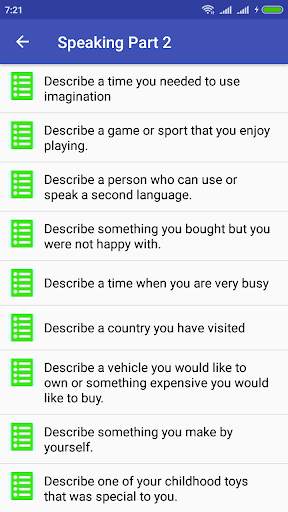 IELTS Speaking screenshot 3