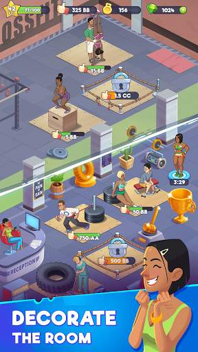 Gym Bunny - Idle clicker game screenshot 3