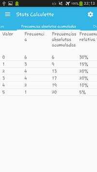 Stats Calculette screenshot 3