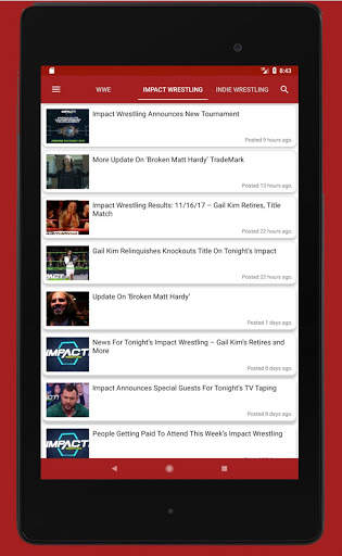 Wrestle News screenshot 6