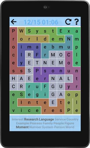 Snaking Word Search Puzzles screenshot 9