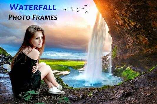 Waterfall Photo Frames -Waterfall Photo Editor 1 تصوير الشاشة
