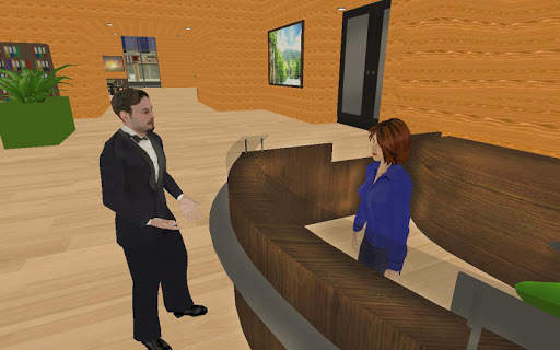 Virtual Manager Job Simulator - Hotel Manager Game screenshot 1