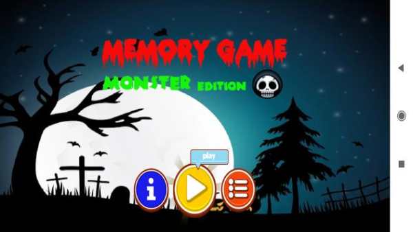 Memory Game: Monster Edition screenshot 1