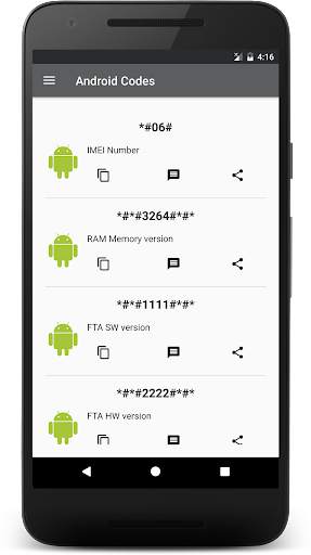 Secret Codes For Android screenshot 4
