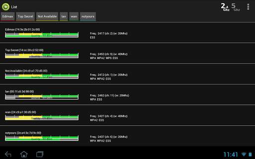 Wifi Analyzer Pro screenshot 22