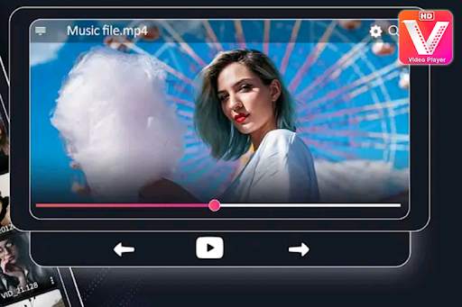 V Video Player HD 1080p vbmv Movie Player screenshot 3
