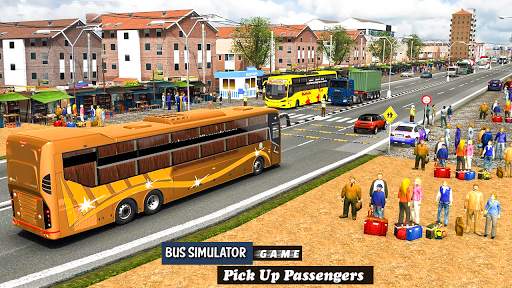 Coach Bus Driving Simulator 2021: PvP Driving Game screenshot 4