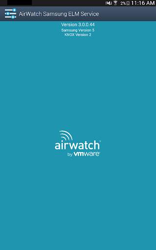 AirWatch Samsung ELM Service screenshot 4