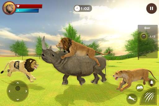 Lion Family Simulator: Jungle Survival screenshot 5