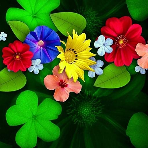 Flower Wallpaper 4K, Floral Background: Flowery icon