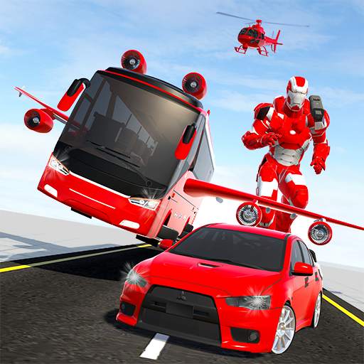 US Car Robot Bus Transform : Helicopter Robot Game 1.0