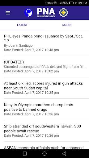PNA - Philippine News Agency screenshot 2