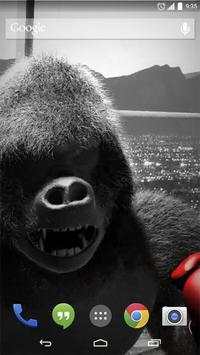 Monkey Boxing Live Wallpaper screenshot 2