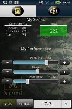 Army PFT screenshot 1