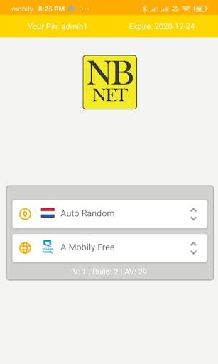 NBNet VPN screenshot 1