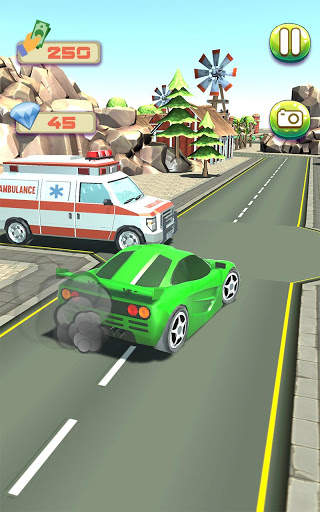 Traffic Roads Run - Jam Highway screenshot 5