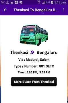 Tenkasi Bus Info screenshot 3