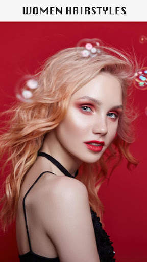 Women Hairstyles Camera screenshot 1