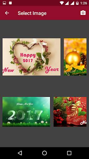 New Year Greetings 2017 screenshot 1