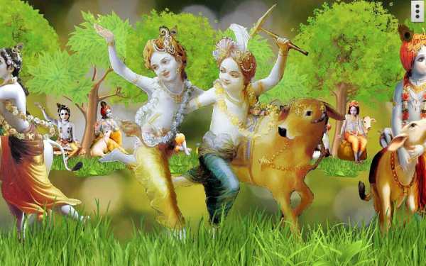 4D Krishna Live Wallpaper screenshot 2