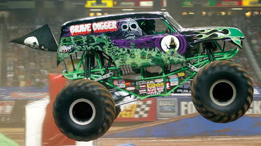 Monster Truck Racing wallpaper screenshot 2
