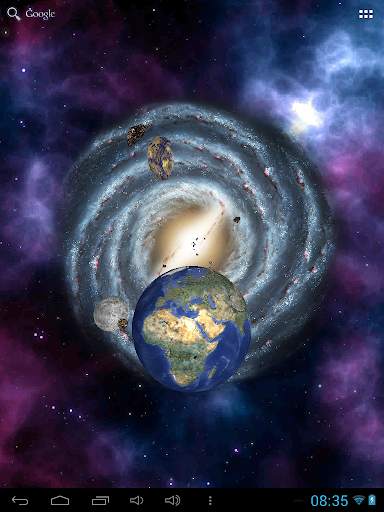 3D Space Live Wallpaper screenshot 5