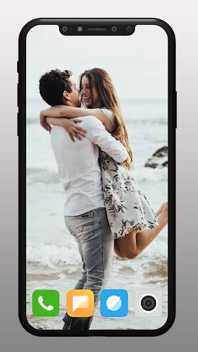 Romantic Couple Wallpaper screenshot 2