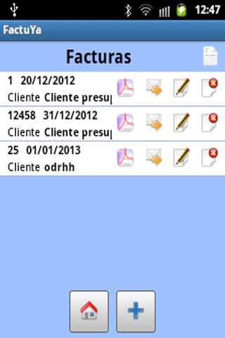 FactuYa Lite (Facturas PDF) screenshot 7