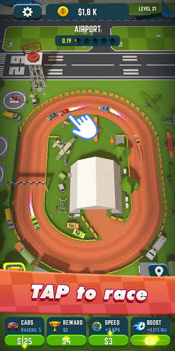 Idle Race Rider — Car tycoon simulator screenshot 1