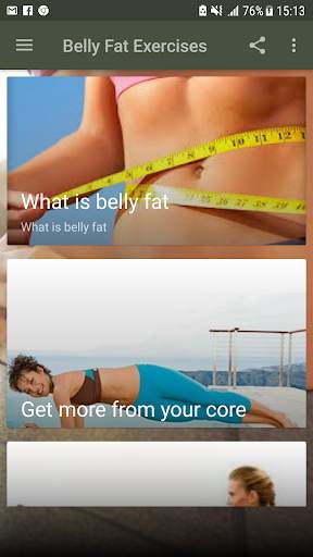 Belly Fat Exercises screenshot 1