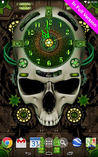 Steampunk Clock Free Wallpaper screenshot 13