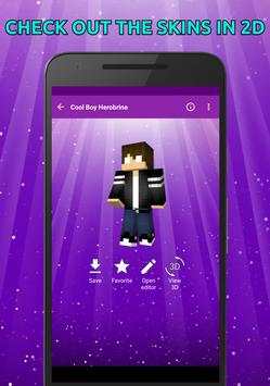 Herobrine Skins for Minecraft in 3D screenshot 7