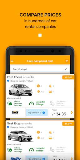 Rentcars: Car rental screenshot 3