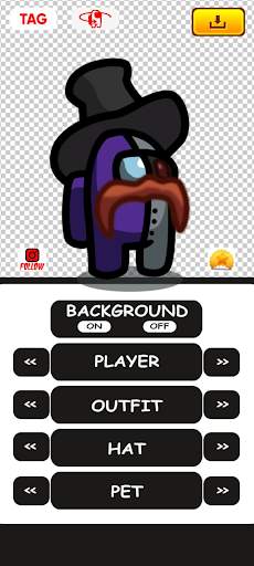 New Skin Among Us Maker screenshot 2