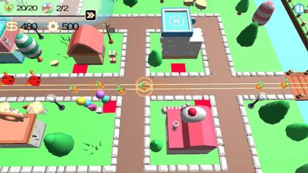 Candy Land Tower Defence screenshot 3