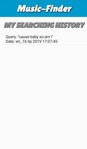 Music Finder - Find your song! screenshot 8