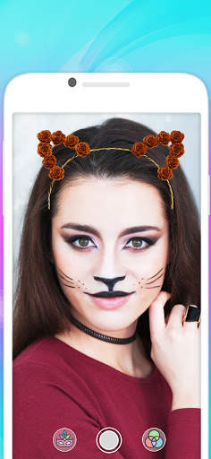 FaceCreator - selfie camera with 3d face masks screenshot 2