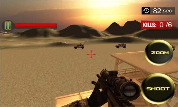 Lone Commando Desert Sniper 3D screenshot 4