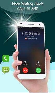 Flash Blinking on Call & SMS Auto Flashlight Alert screenshot 1