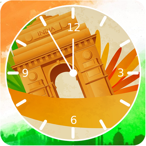 India Clock Live Wallpaper icon