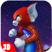 एम को हराया मकड़ी टॉम लड़ाई - Spider Tom Hero icon